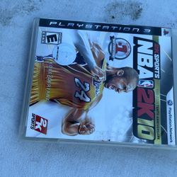 NBA 2k 10 PS3