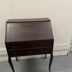 Antique Slant Top Secretary 