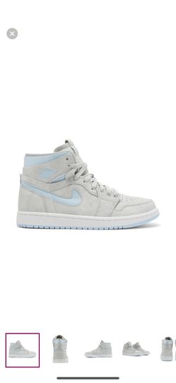 Wmns Air Jordan 1 High Zoom Comfort ‘Cool Grey Light Blue’ Preowned 