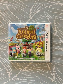 Animal Crossing 3DS Game