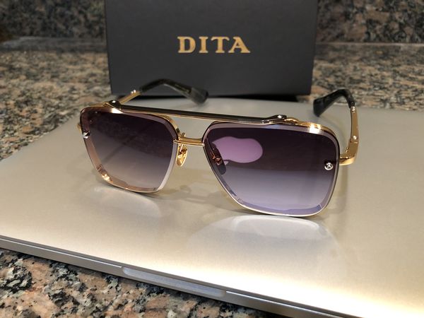 DITA MACH-SIX unisex sunglasses - yellow gold/ black for Sale in Las ...