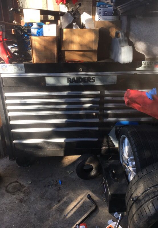Matco tool box NFL/ Raiders edition...