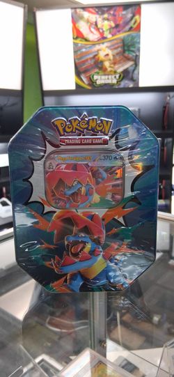 Pokรฉmon TCG Mega Feraligatr EX Tin