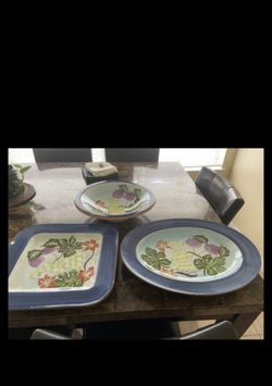 3 plates for 15