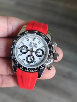 Custom Seiko Daytona Panda Watch