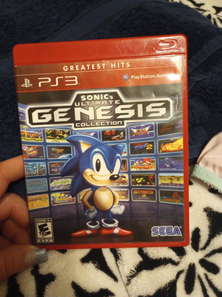 Hesje Arabische Sarabo industrie Sonic The Hedgehog Ultimate Genesis Collection PS3 Game for Sale in Lodi,  CA - OfferUp