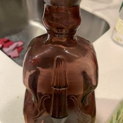 Purple Glass Bottle In Shape Of Violin $30 OBO