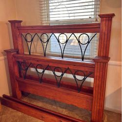 Wood Queen Bed Frame