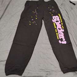 Spyder Sp5der Sweat Pants Mens Size large 
