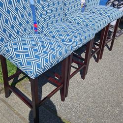 3 Beautiful Bar Stools. 