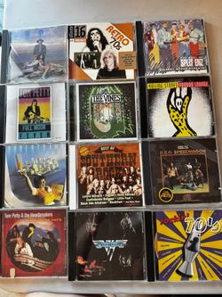 🎶 Classic Rock CD Collection – Like New (12 CDs) 🎶