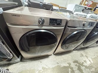 Samsung Front-Load Dryer Champagne