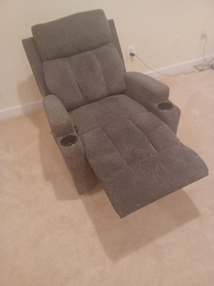 Recliner Chair With Massager It's Manual