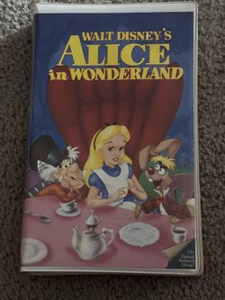 Alice In Wonderland Classic VHS