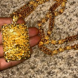 Yellow Gold Dragon Chain 