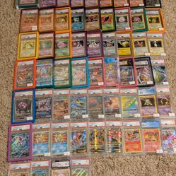 Pokemon Cards Slabs Fs/Ft