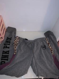 Pink Jogger Type Pants 