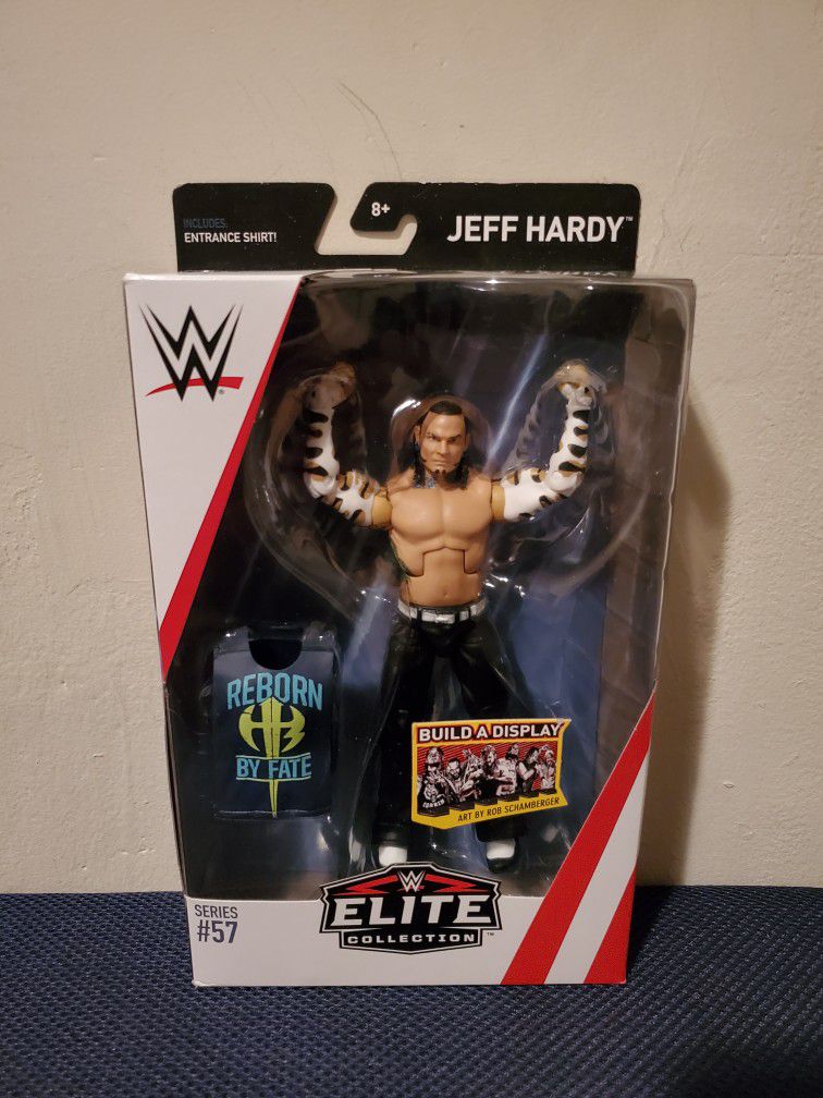 WWE ELITE 57 JEFF HARDY FIGURE NIB 