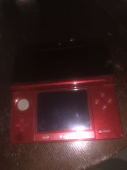Nintendo 3Ds In Red