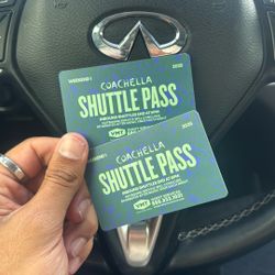 Coachella Weekend 1 Shuttle Passes (2)