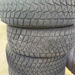 As New!  Blizzak 275-65-18 Tires! 