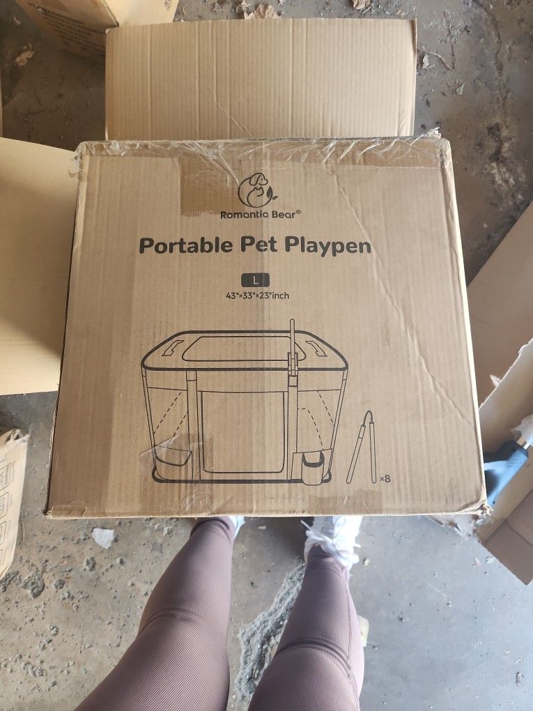 Pet Portable Playpin