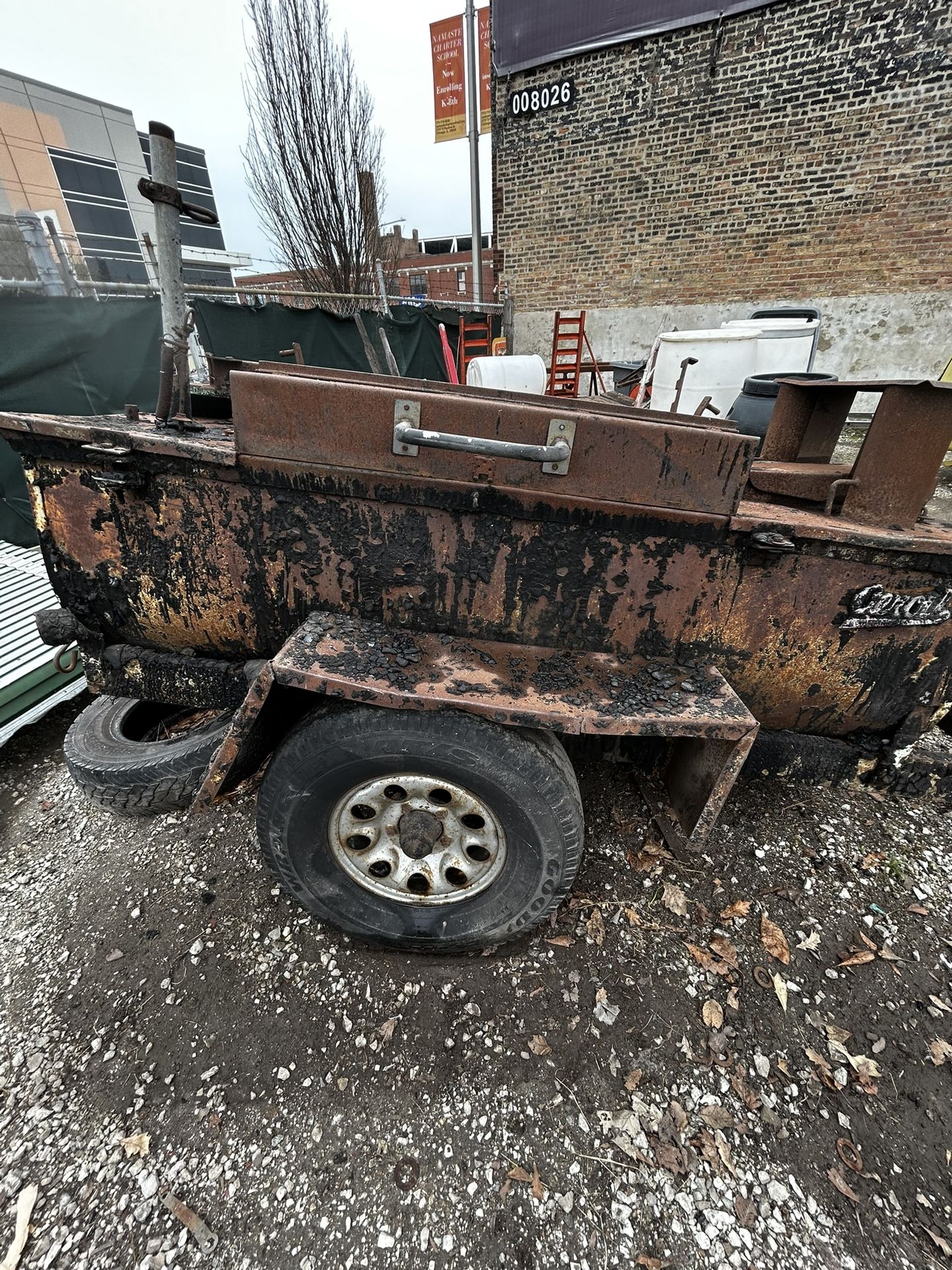 Hot tar Roofing kettle