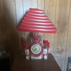 Old Japanese Clock Lamp