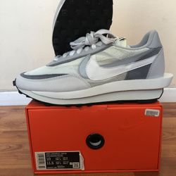 Sacai Waffle Summit White Grey Size 10