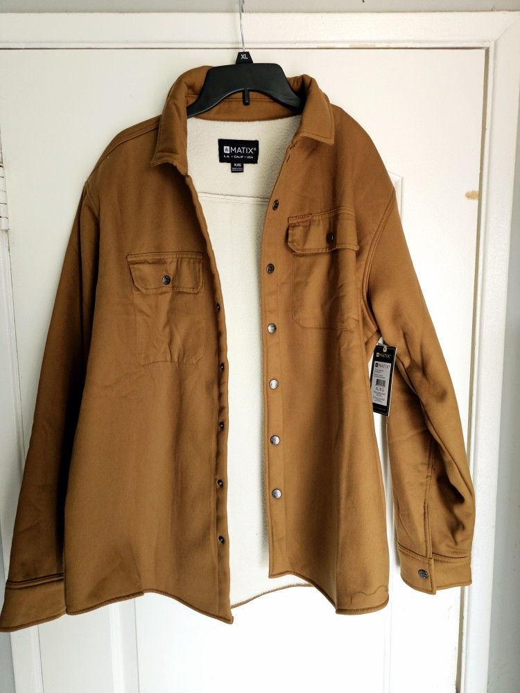 Men's Jacket Xl Sherpa