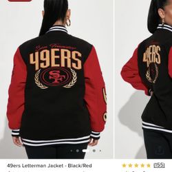 NEW🌻49ners JACKET🌻SMALL🌻 FASHION NOVA