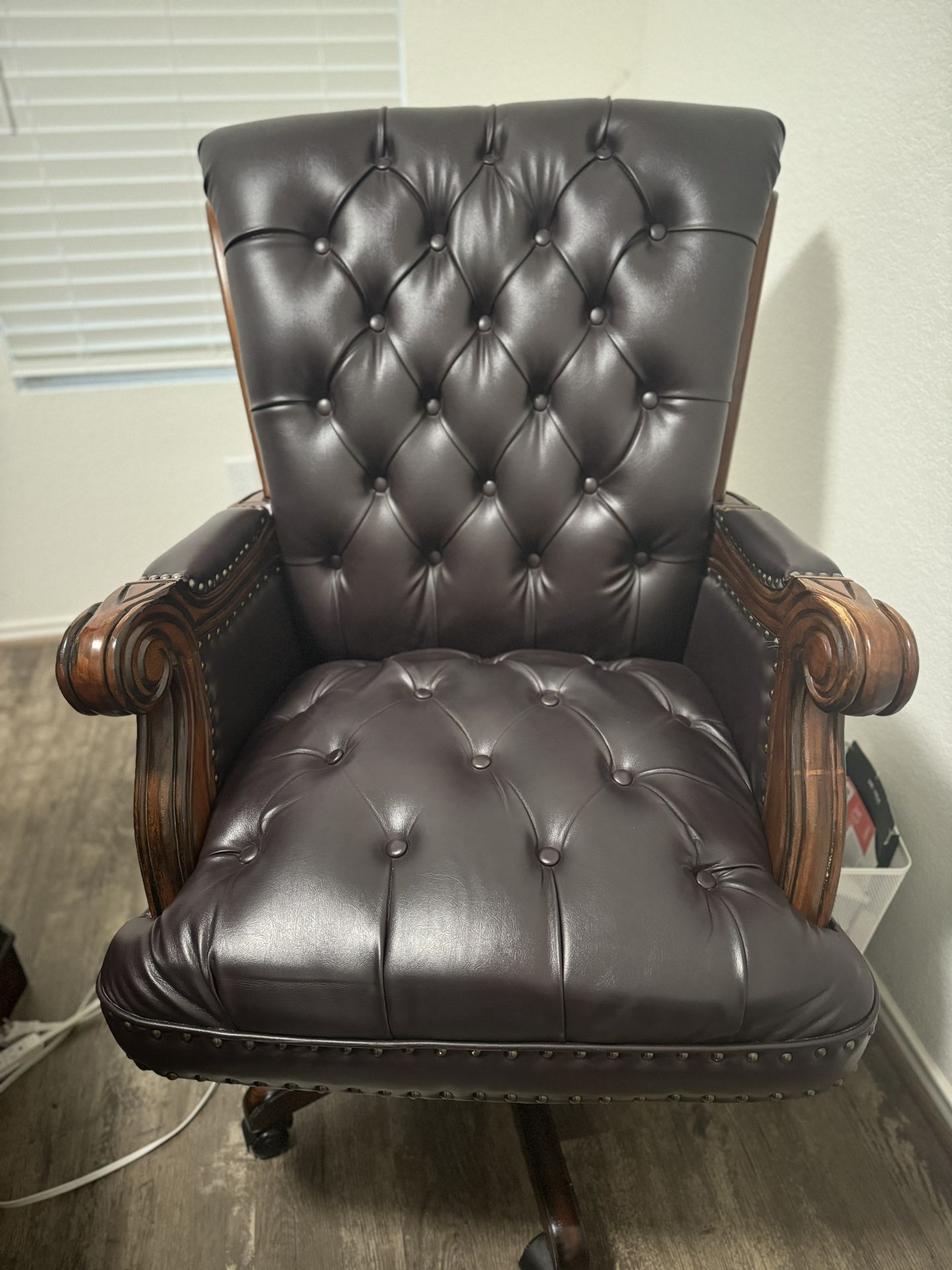 Office Chairs Traditional Leather Executive Chair