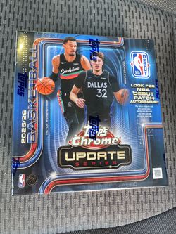 Topps Chrome basketball update mega box
