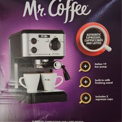 Mr coffee Espresso Maker . Cafetera De Espresso