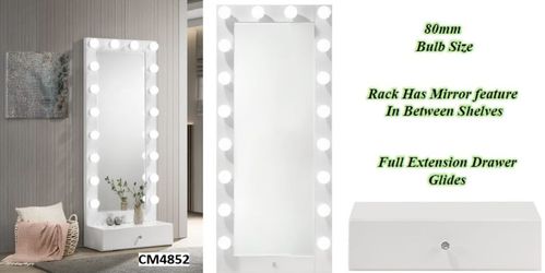 FULL BODY LED VANITY MIRROR WITH DRAWER OFFERUP SPECIAL SALE!
