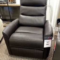 Brown Reclining Chair (nearly Used)