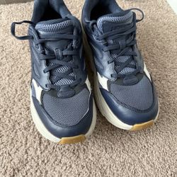 Hoka One One U Clifton L Athletics shoes in Varsity Navy/Sesame Men 9.5