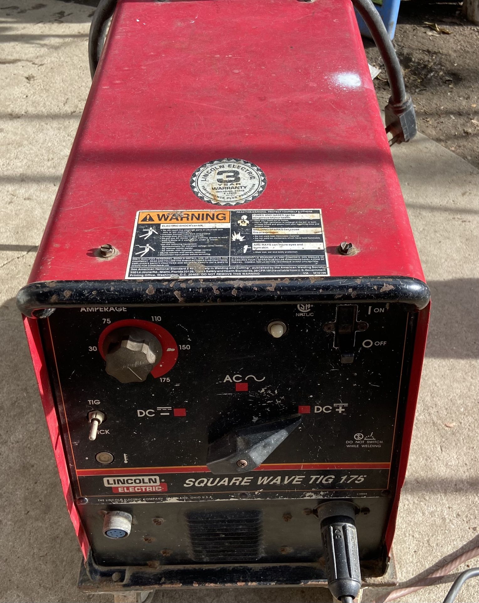 Lincoln Electric Square Wave Tig 175
