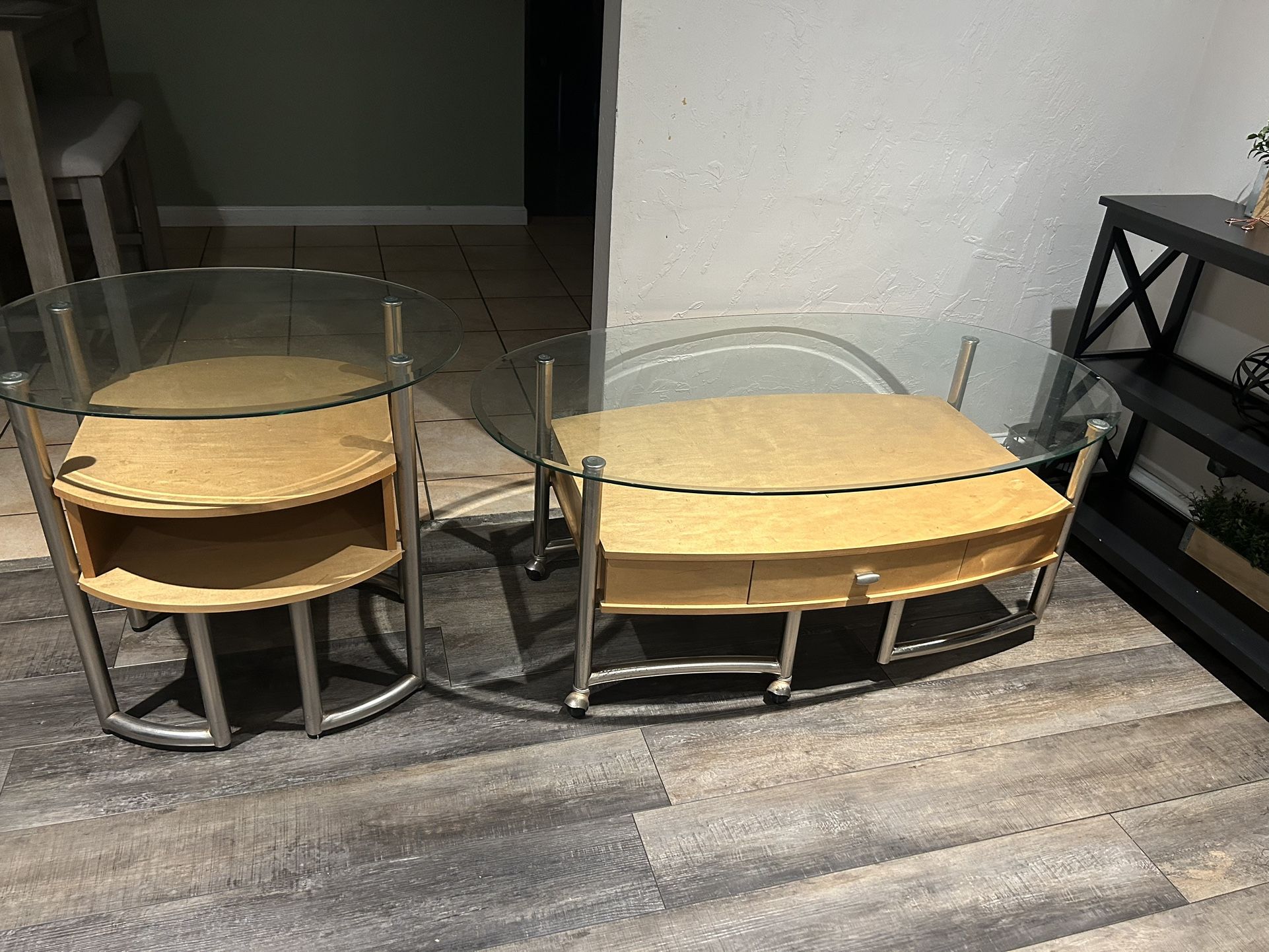 Corner Table And Coffe Table