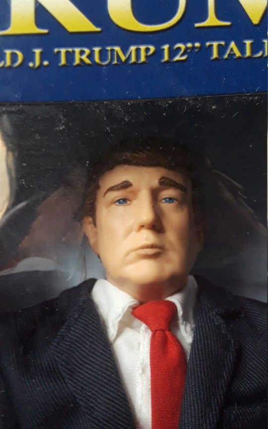 Mercari
Donald Trump Collectible 12" Talking Doll From The Apprentice TV Show - New Toys & Collectibles
