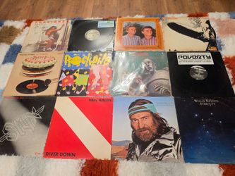 Lot of 64 Classic Rock Vinyl Records
