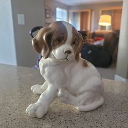 Vintage Porcelain Dog
