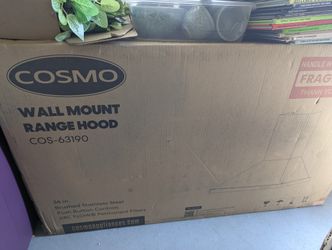 New Cosmo COS-63190 36 in. Wall Mount Range Hood