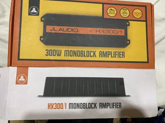 JL Audio HX300/1 Monoblock Amplifier