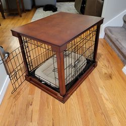 Table/dog Kennel For Sale