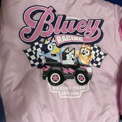 Bluey Bomber Jacket Girls Size 10/12 