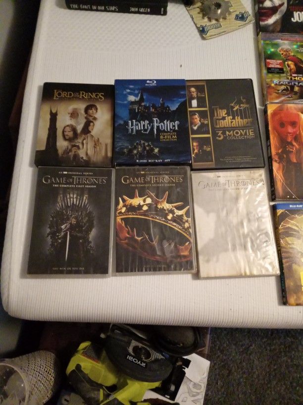 Collection Of Blu Rays, Whole Seasons