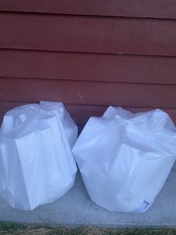 Free Styrofoam & Bubble For Packing 5 Full Bags