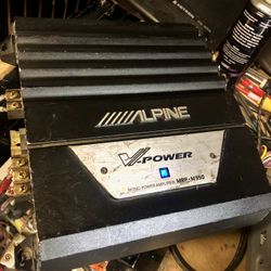 Alpine Mrp-m350 One Channel Amplifier 