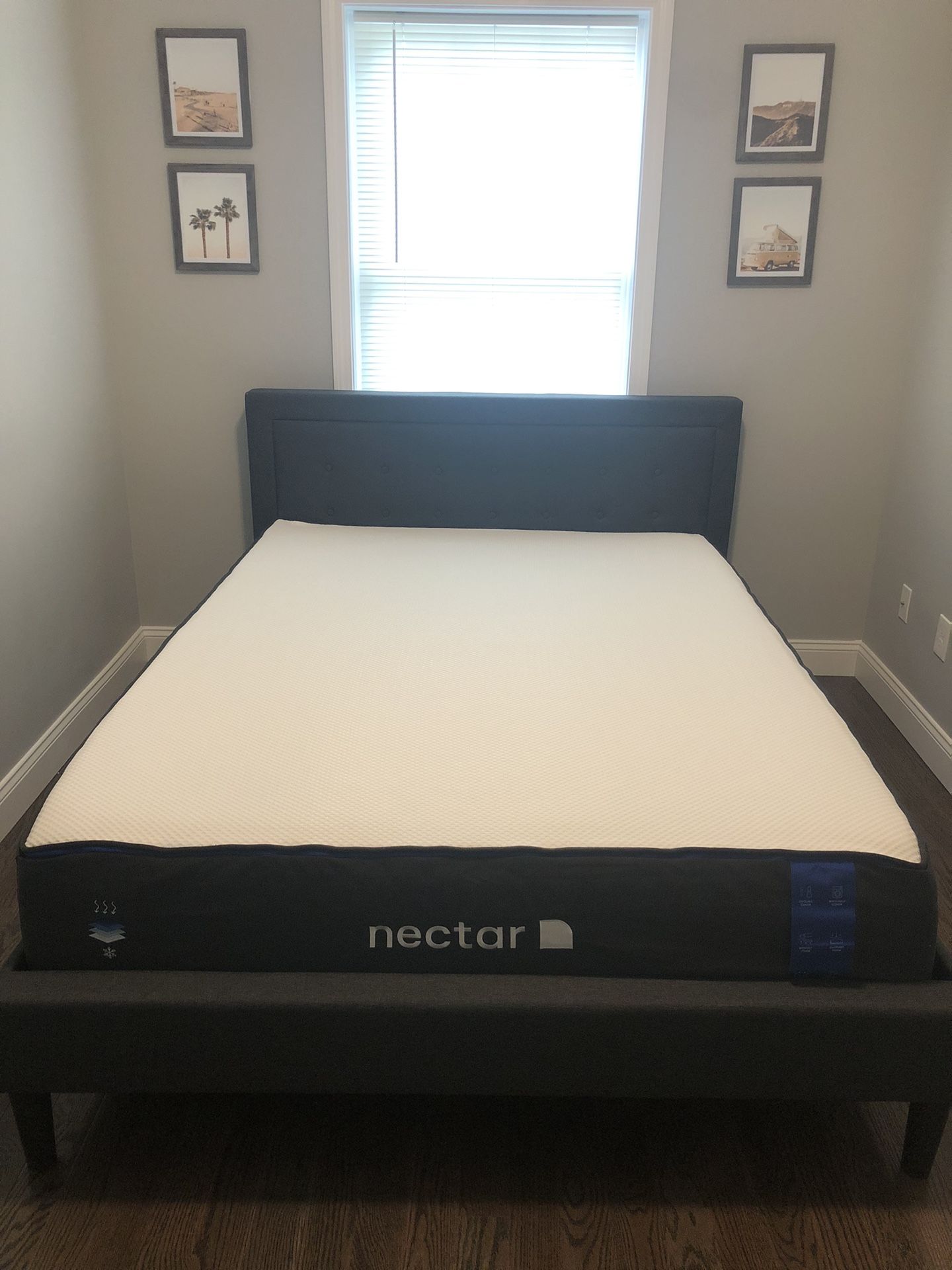 Nectar Queen Size Mattress & Bedframe